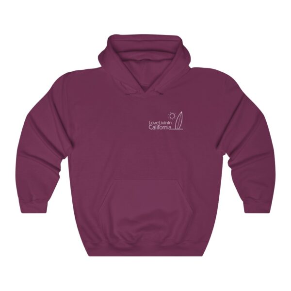 Unisex Heavy Blend Hooded Sweatshirt Love Livin In California - Image 17