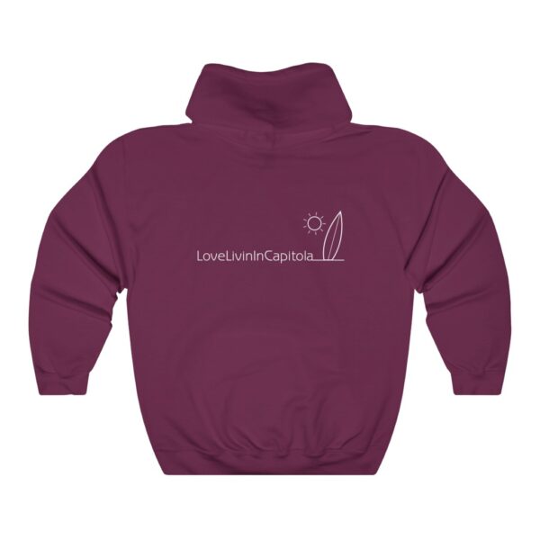 Unisex Heavy Blend Hooded Sweatshirt Love Livin In Capitola - Image 17