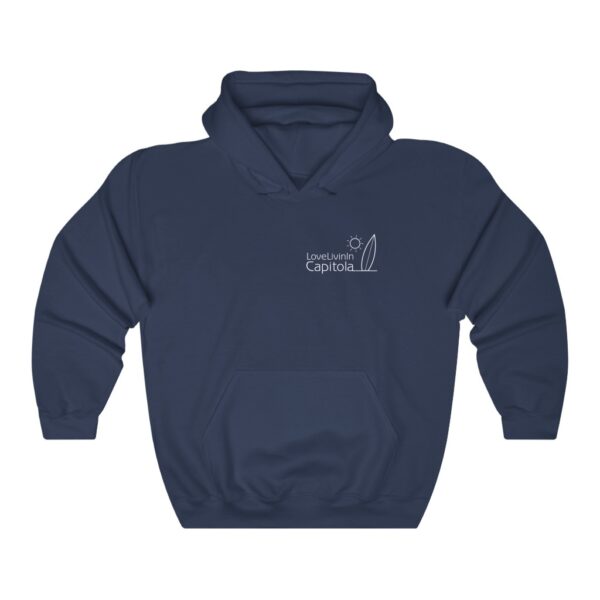 Unisex Heavy Blend Hooded Sweatshirt Love Livin In Capitola - Image 16