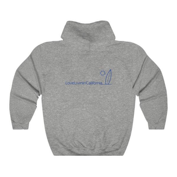 Unisex Heavy Blend Hooded Sweatshirt Love Livin In California - Image 8