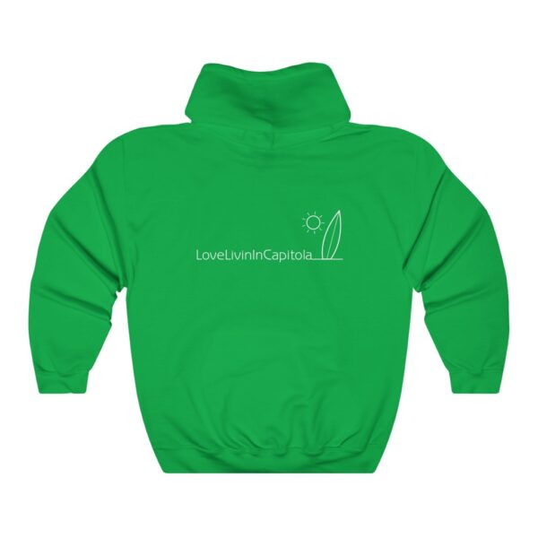 Unisex Heavy Blend Hooded Sweatshirt Love Livin In Capitola - Image 13