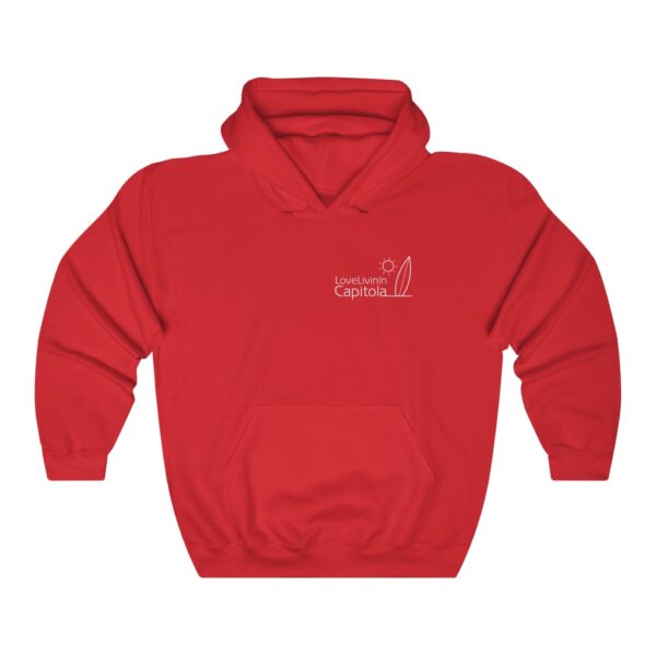Unisex Heavy Blend Hooded Sweatshirt Love Livin In Capitola - Image 20
