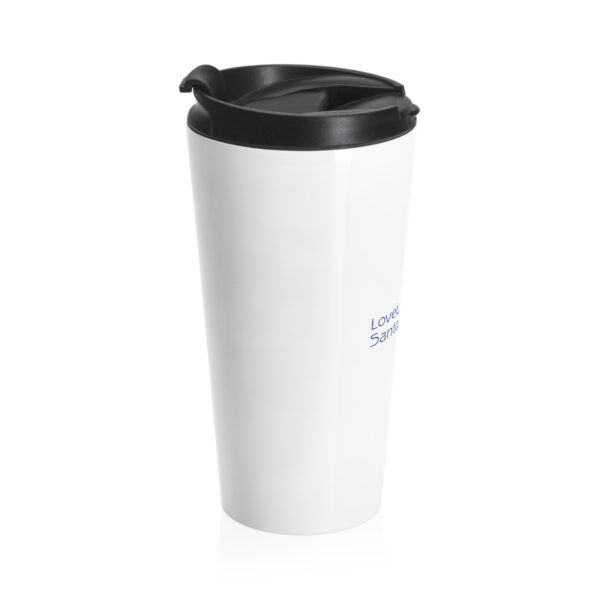 Stainless Steel Travel Mug Love Livin In Santa Cruz - Image 3