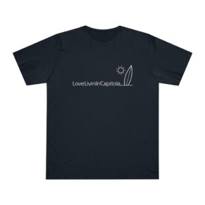 Unisex Deluxe T-shirt Love Livin In Capitola