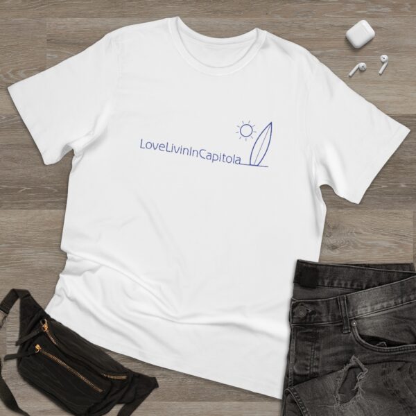 Unisex Deluxe T-shirt Love Livin In Capitola - Image 7