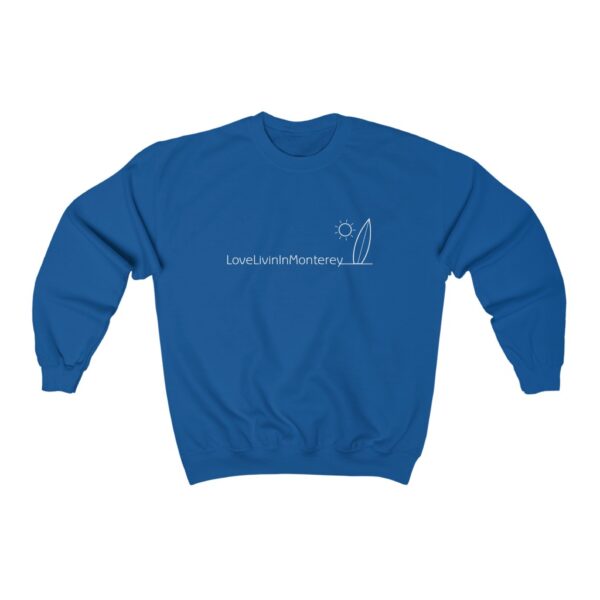 Unisex Heavy Blend Crewneck Sweatshirt Love Livin In Monterey