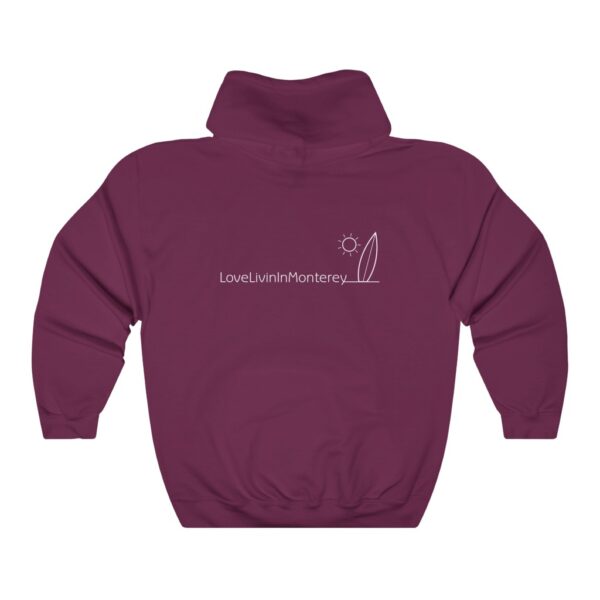 Unisex Heavy Blend Hooded Sweatshirt Love Livin In Monterey - Image 18