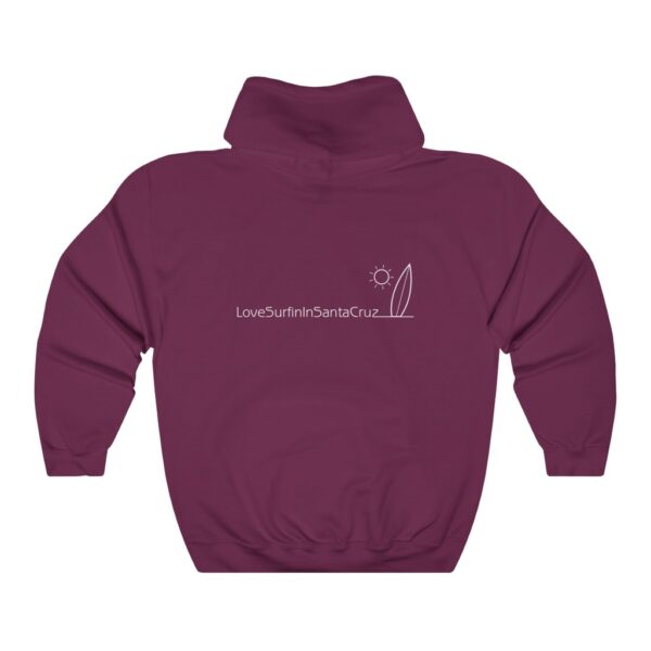 Unisex Heavy Blend Hooded Sweatshirt Love Surfin In Santa Cruz - Image 17