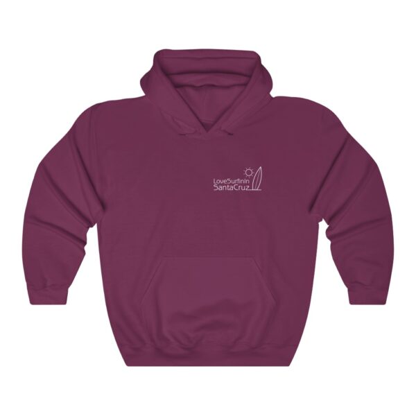Unisex Heavy Blend Hooded Sweatshirt Love Surfin In Santa Cruz - Image 18