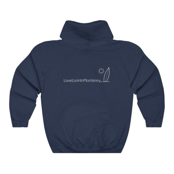 Unisex Heavy Blend Hooded Sweatshirt Love Livin In Monterey - Image 16
