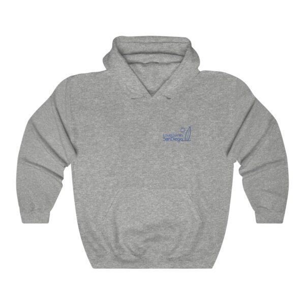 Unisex Heavy Blend Hooded Sweatshirt Love Livin In San Diego - Image 8