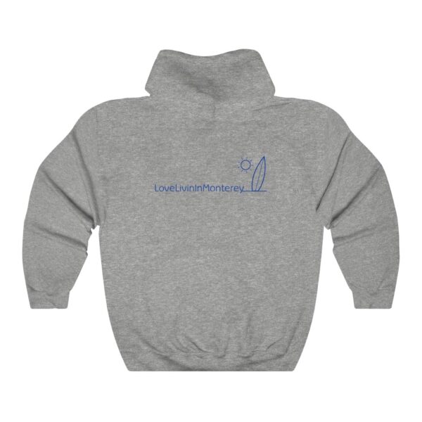 Unisex Heavy Blend Hooded Sweatshirt Love Livin In Monterey - Image 8
