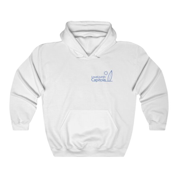 Unisex Heavy Blend Hooded Sweatshirt Love Livin In San Diego - Image 4