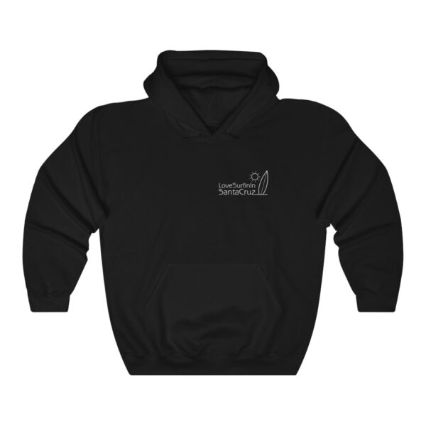 Unisex Heavy Blend Hooded Sweatshirt Love Surfin In Santa Cruz - Image 6