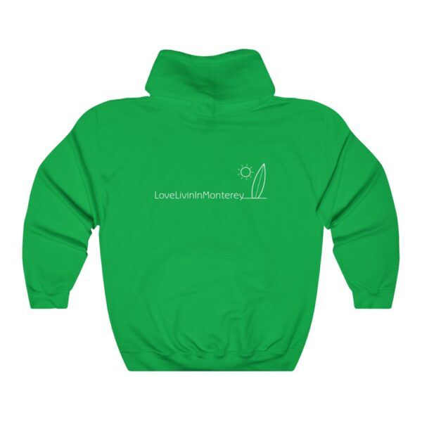 Unisex Heavy Blend Hooded Sweatshirt Love Livin In Monterey - Image 14