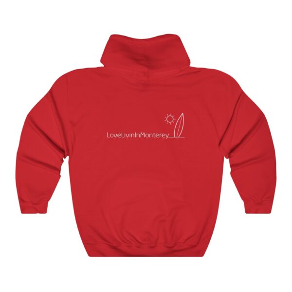 Unisex Heavy Blend Hooded Sweatshirt Love Livin In Monterey - Image 20