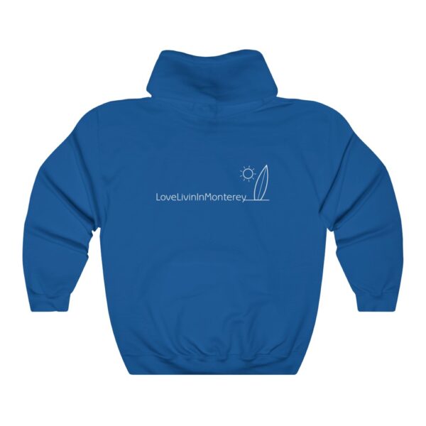 Unisex Heavy Blend Hooded Sweatshirt Love Livin In Monterey - Image 2