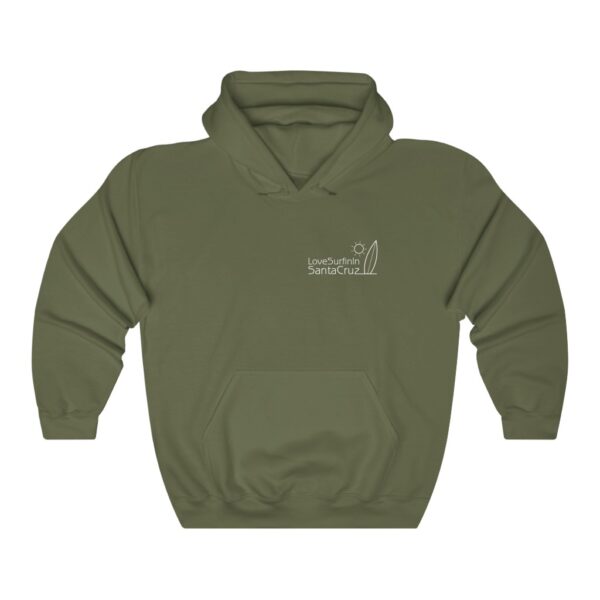 Unisex Heavy Blend Hooded Sweatshirt Love Surfin In Santa Cruz - Image 12