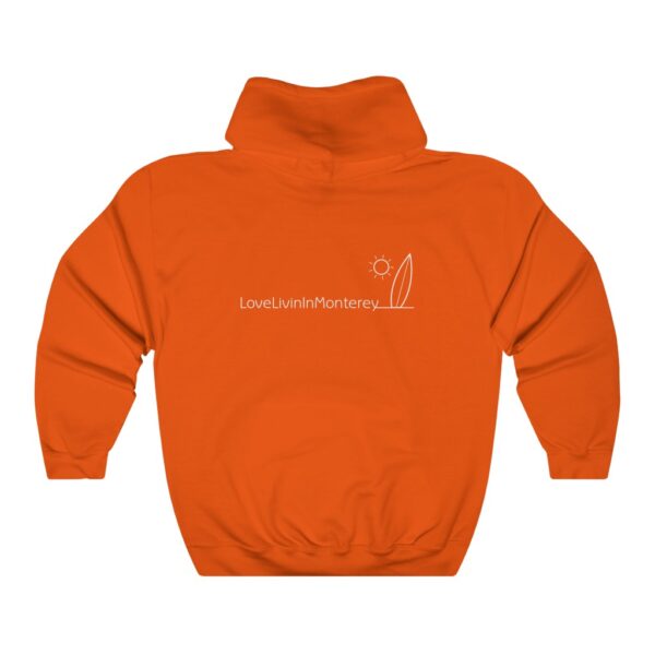 Unisex Heavy Blend Hooded Sweatshirt Love Livin In Monterey - Image 10