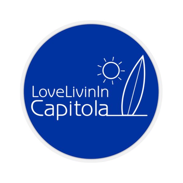 Kiss-Cut Stickers Love Livin In Capitola - Image 5