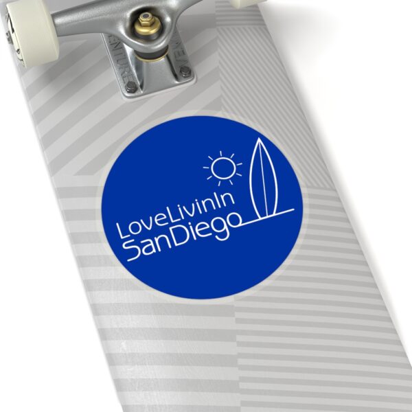Kiss-Cut Stickers Love Livin In San Diego - Image 10