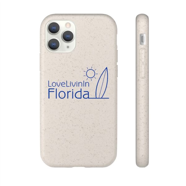 Biodegradable Case Love Livin In Florida Palm Trees - Image 4