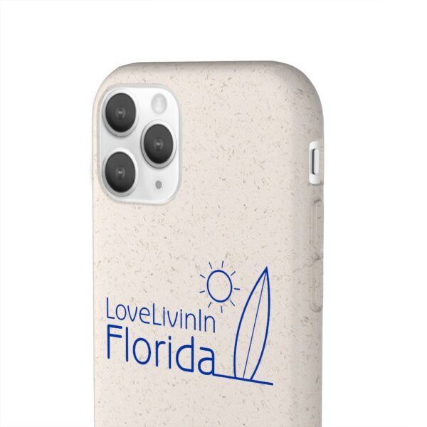 Biodegradable Case Love Livin In Florida Palm Trees - Image 5