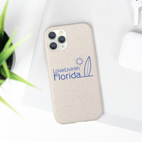 Biodegradable Case Love Livin In Florida Palm Trees - Image 6