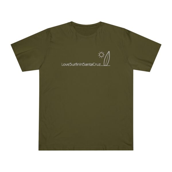 Unisex Deluxe T-shirt Love Surfin In Santa Cruz - Image 26