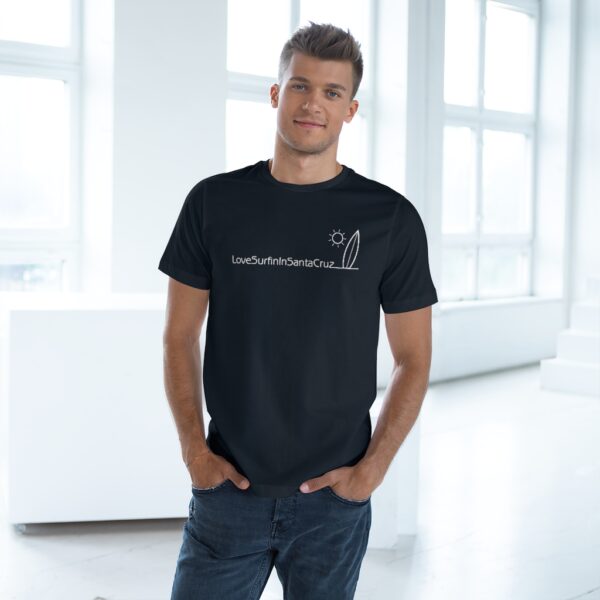 Unisex Deluxe T-shirt Love Surfin In Santa Cruz - Image 4