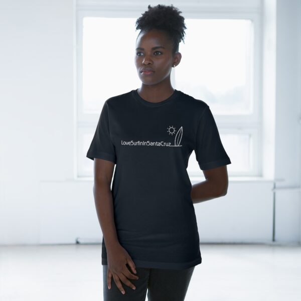 Unisex Deluxe T-shirt Love Surfin In Santa Cruz - Image 5