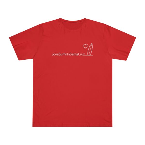 Unisex Deluxe T-shirt Love Surfin In Santa Cruz - Image 36