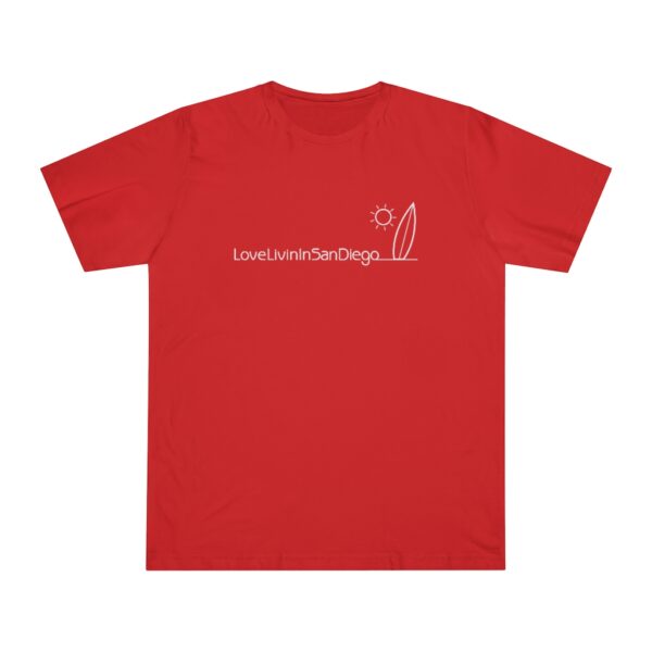 Unisex Deluxe T-shirt Love Livin In San Diego - Image 36