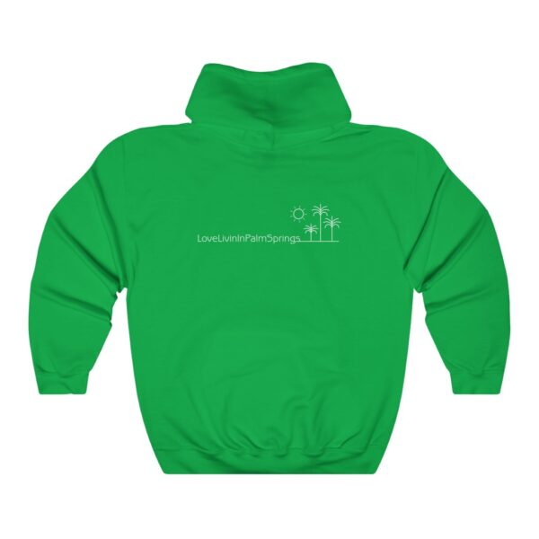 Unisex Heavy Blend Hooded Sweatshirt Love Livin In Palm Springs - Image 13