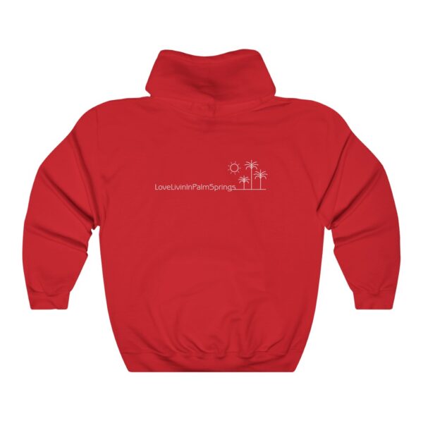 Unisex Heavy Blend Hooded Sweatshirt Love Livin In Palm Springs - Image 19