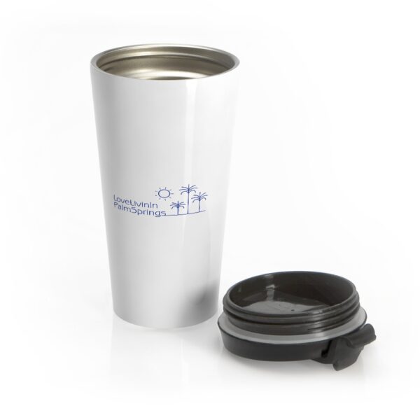 Stainless Steel Travel Mug Love Livin In Palm Springs - Image 5