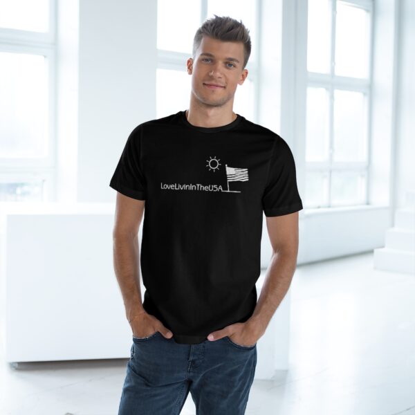 Unisex Deluxe T-shirt Love Livin In The USA - Image 19
