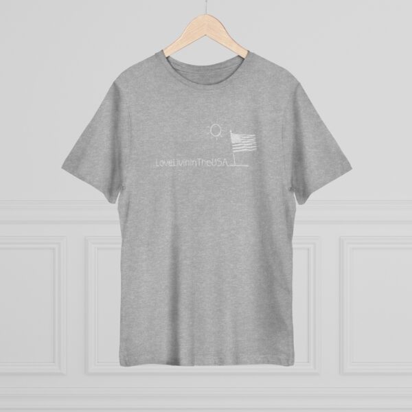 Unisex Deluxe T-shirt Love Livin In The USA - Image 13