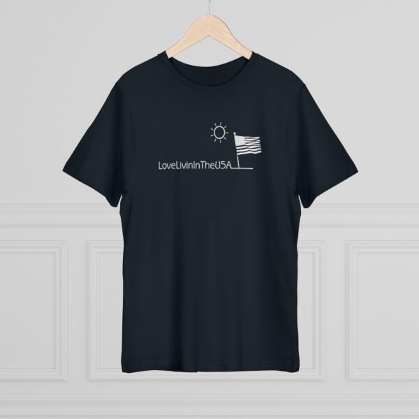 Unisex Deluxe T-shirt Love Livin In The USA - Image 3