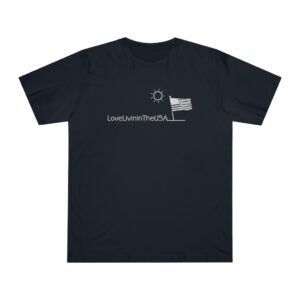 Unisex Deluxe T-shirt Love Livin In The USA