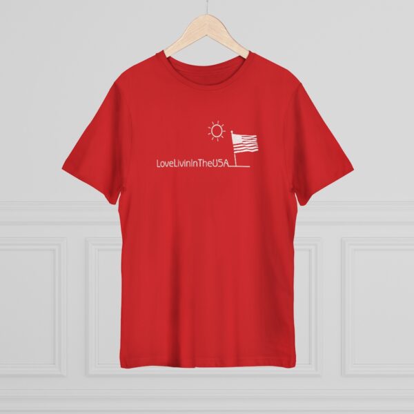 Unisex Deluxe T-shirt Love Livin In The USA - Image 38