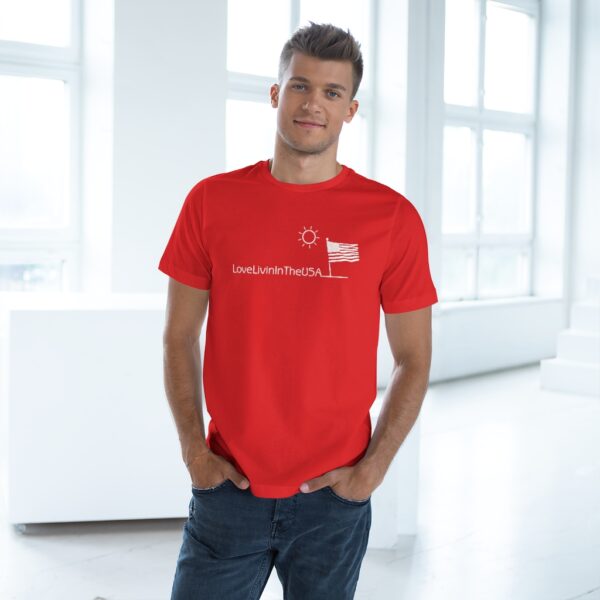 Unisex Deluxe T-shirt Love Livin In The USA - Image 39