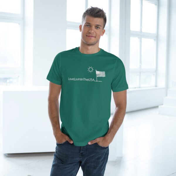 Unisex Deluxe T-shirt Love Livin In The USA - Image 34