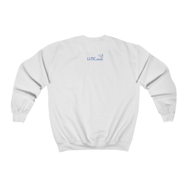 Unisex Heavy Blend Crewneck Sweatshirt Love Livin In Florida Surfboard - Image 4