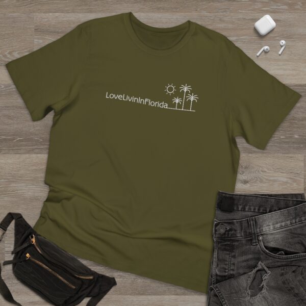 Unisex Deluxe T-shirt Love Livin In Florida Palm Trees - Image 21