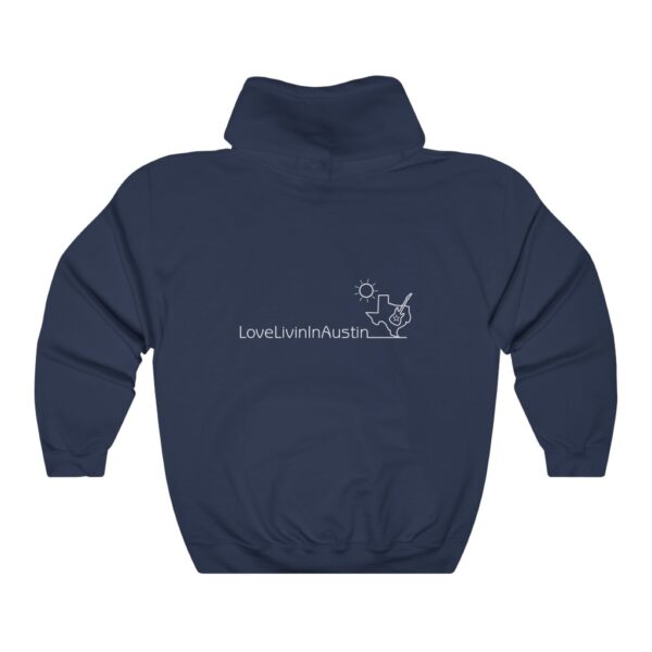 Unisex Heavy Blend Hooded Sweatshirt Love Livin In Austin - Image 15