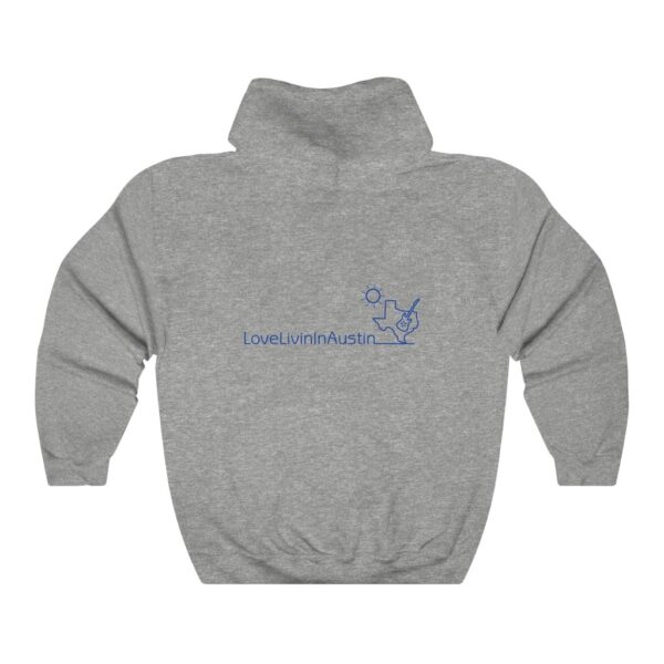 Unisex Heavy Blend Hooded Sweatshirt Love Livin In Austin - Image 7