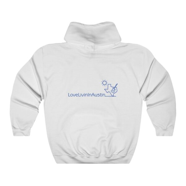 Unisex Heavy Blend Hooded Sweatshirt Love Livin In Austin - Image 3