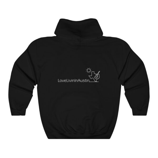 Unisex Heavy Blend Hooded Sweatshirt Love Livin In Austin - Image 5