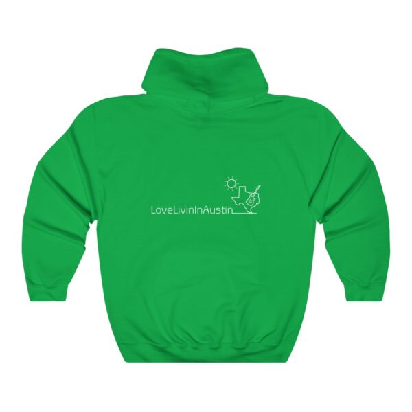 Unisex Heavy Blend Hooded Sweatshirt Love Livin In Austin - Image 13